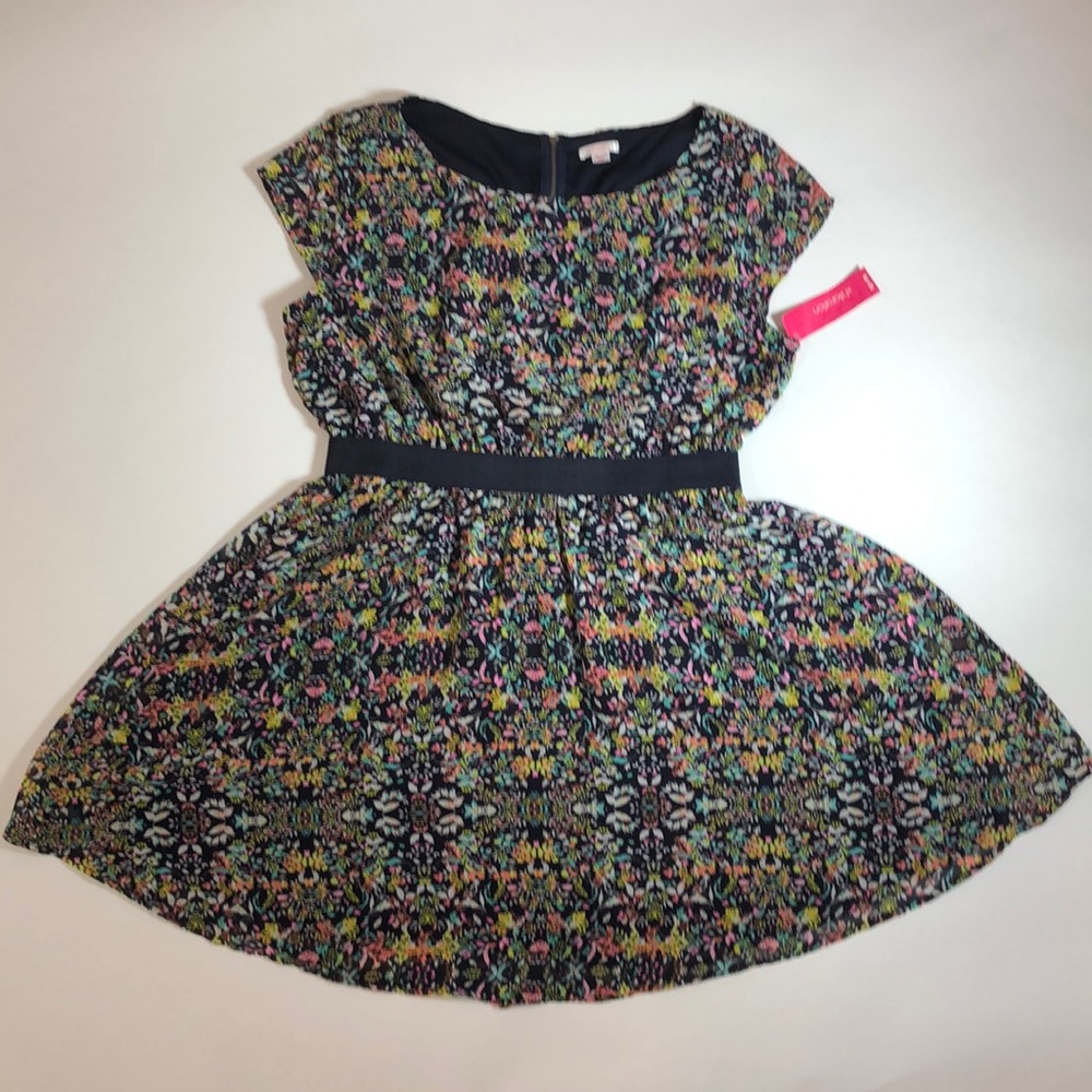 Target Xhilaration Floral Fit and Flare Dress XXL